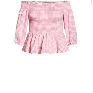 City Chic Top Sweet Kiss